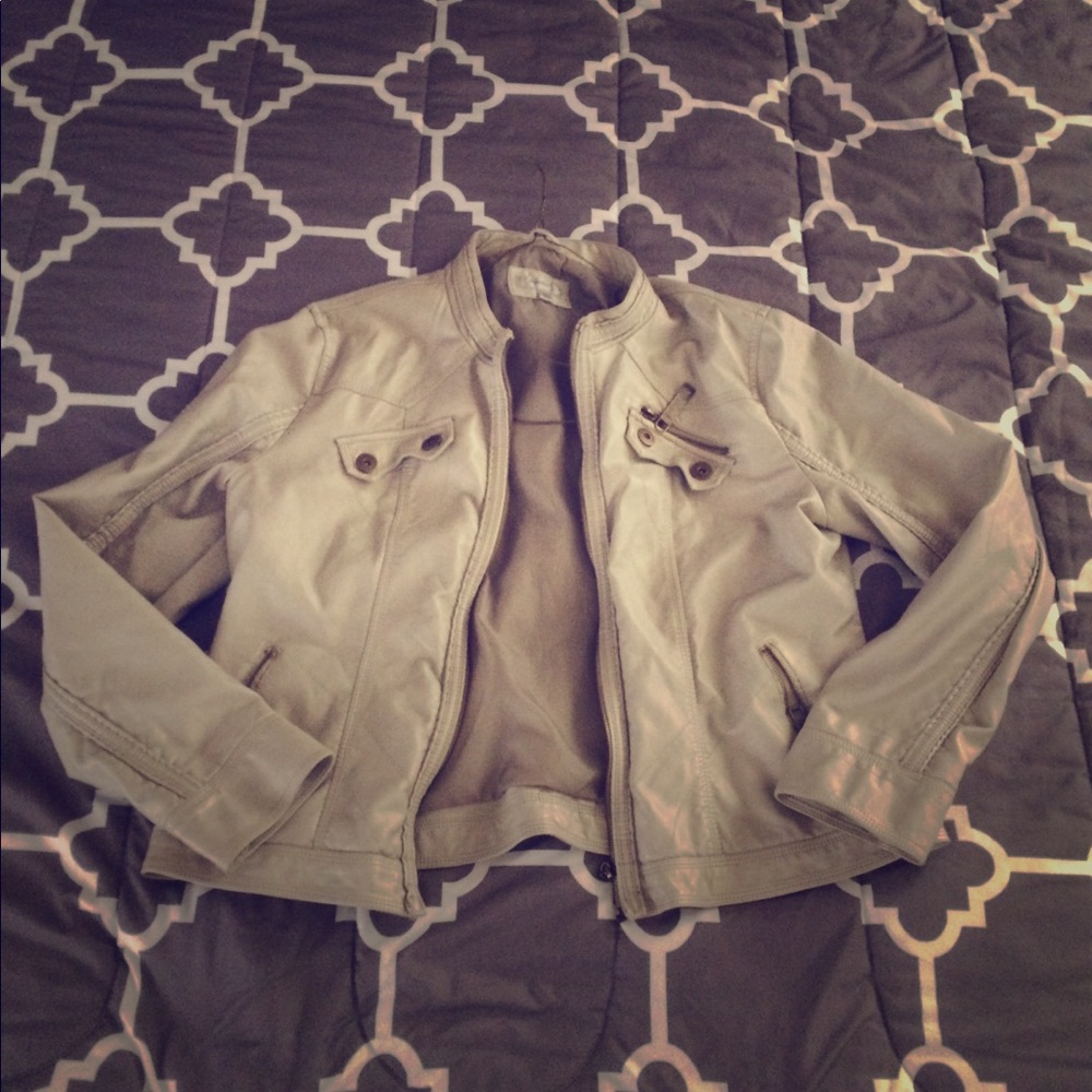 Leather jacket